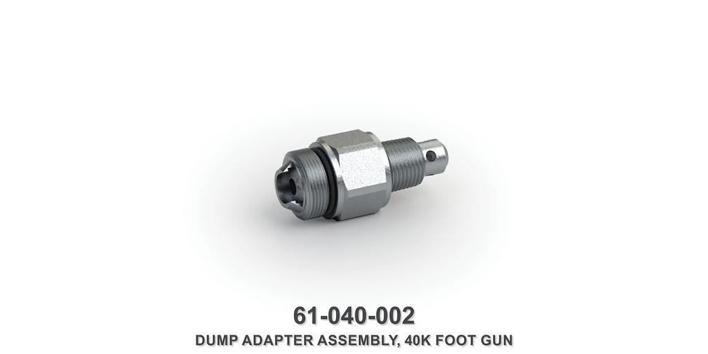 40K Foot Gun Dump Adapter Assembly