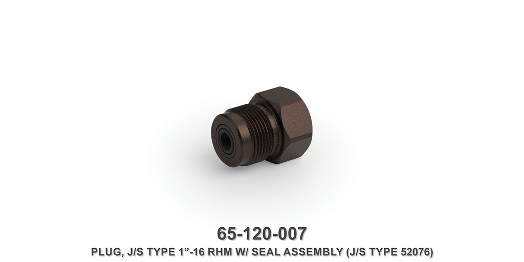 1"-16 RHM Plug with Seal Assembly