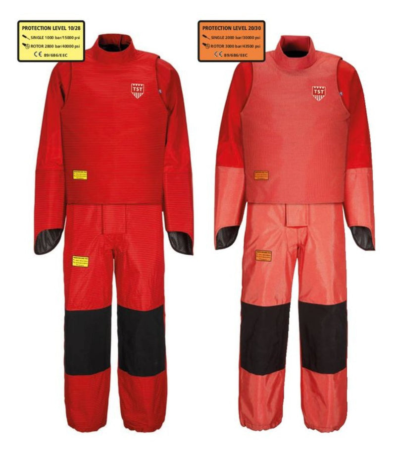 TST-Sweden Sigma Complete Kit - Waistcoat and Overall with Integrated Hand Protection